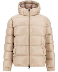 Herno - Quilted Technical Fabric Short Hooded Down Jacket - Lyst