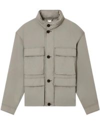 Emporio Armani - Buttoned Pocket Jacket - Lyst