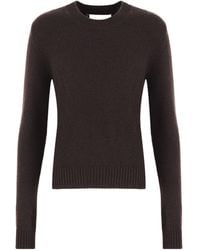Lisa Yang - Ribbed Crew Neck Sweater - Lyst