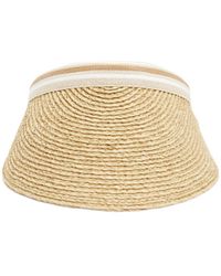 Helen Kaminski - Bianca Striped Sun Visor Hat - Lyst