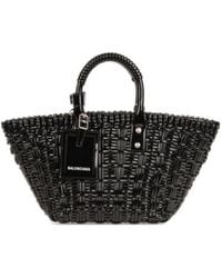 Balenciaga - Borsa Bistro Xs Basket Con Tracolla Da Donna - Lyst