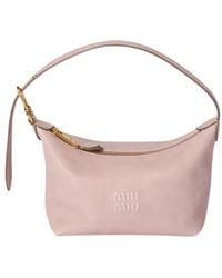 Miu Miu - Spirit Nappa Leather Pouch - Lyst