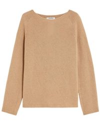 Max Mara - 'S Georg Wide Neck Long-Sleeved Jumper - Lyst