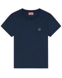 KENZO - Boke Flower Embroidered T-Shirt - Lyst