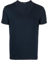 Tom Ford - V-Neck Jersey T-Shirt - Lyst