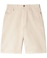 Off-White c/o Virgil Abloh - Wave Off Canvas Shorts - Lyst