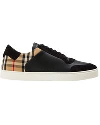 Burberry - Logo Loafers - Lyst