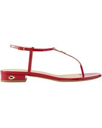 Jennifer Chamandi - Pietro 20 Patent-Leather Sandals - Lyst