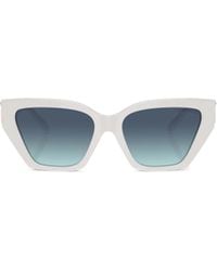 Tiffany & Co. - Cat-Eye Frame Sunglasses - Lyst