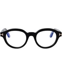 Tom Ford - Eyewear Round Frame Glasses - Lyst