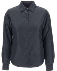 Aspesi - Glue Padded Overshirt Jacket - Lyst