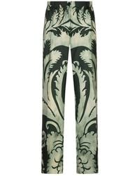 F.R.S For Restless Sleepers - F.R. For Restless Sleepers Graphic Print Straight-Leg Pants - Lyst