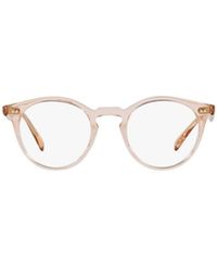 Oliver Peoples - Round-Frame Glasses - Lyst