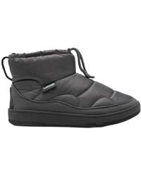 Lanvin - Quilted Padded Drawstring Ankle Boots - Lyst