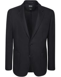ZEGNA - Single Breasted Jacket - Lyst