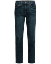 7 For All Mankind - Straight Fit Jeans - Lyst