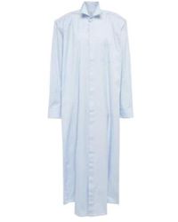 Vetements - Deconstructed Cotton Shirt Dress - Lyst