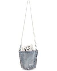 MM6 by Maison Margiela - Distressed Pocket Crossbody Bag - Lyst