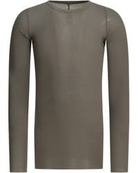 Rick Owens - Long Sleeve Crewneck T-Shirt - Lyst
