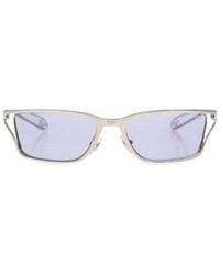 DIESEL - Rectangular Frame Sunglasses - Lyst