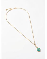 Gucci - Interlocking 18K Pendant Necklace - Lyst
