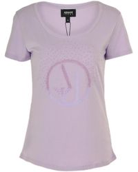 Armani Jeans - Logo Short-Sleeved T-Shirt - Lyst