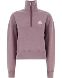 Isabel Marant - Isabel Marant Étoile Ross Half-Zip Sweatshirt - Lyst