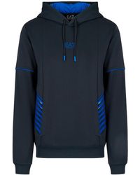EA7 - Logo Pattern Sweater - Lyst