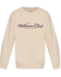 Sporty & Rich - Wellness Club Sweatshirt - Lyst
