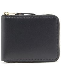 Comme des Garçons - Comme Des Garçons Wallet Embossed Zip-Around Wallet - Lyst
