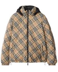 Burberry - Down Reversible Puffer Jacket - Lyst