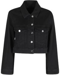 Dondup - Long-Sleeved Denim Jacket - Lyst