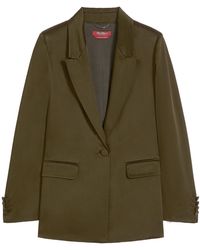Max Mara - Studio Elegante Single-Breasted Blazer - Lyst