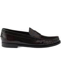 Prada - Formale Penny Loafers - Lyst
