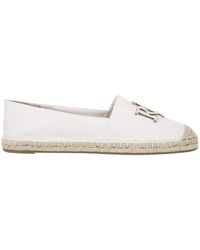 Ralph Lauren - Cameryn Logo-Plaque Espadrilles - Lyst