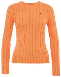 Polo Ralph Lauren - Pony Embroidered Crewneck Jumper - Lyst