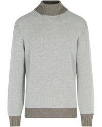 Gran Sasso - Long Sleeve High Neck Jumper - Lyst