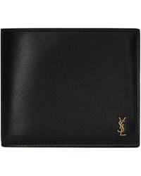 Saint Laurent - Single-Fold Wallet - Lyst