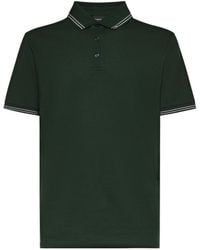 Emporio Armani - Tipped Collar Polo Shirt - Lyst
