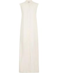 LeKasha - Namsa Sleeveless Maxi Shirt Dress - Lyst