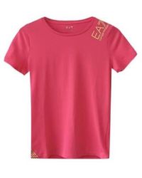 Emporio Armani - Round-Necked T-Shirt - Lyst