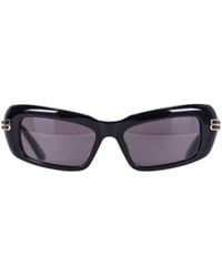 Balenciaga - Rectangle Frame Sunglasses - Lyst
