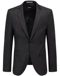 BOSS - Boss Single-Breasted Slim Fit Jacket - Lyst