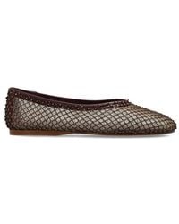 forte_forte - Ballet Flats With Shimmering Crystals - Lyst