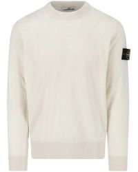 Stone Island - Ribbed Sweater - Lyst