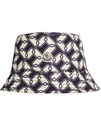 Moncler - Chain Print Bucket Hat - Lyst