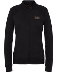EA7 - Logo Casual Coat - Lyst