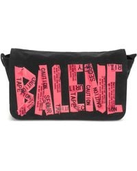 Balenciaga - Logo Tape Type Messenger Bag - Lyst