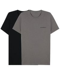 Emporio Armani - Short-Sleeve T-Shirt 2-Pack - Lyst
