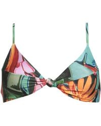 FARM Rio - Colorful Triangle Bikini Top - Lyst